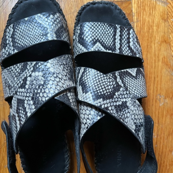 Vince Espadrille with python print - Picture 2 of 2